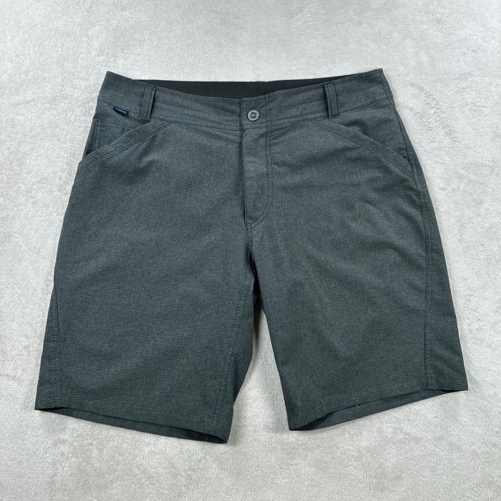 KUHL Shift Amphibia Shorts Mens 36 Gray Hiking Outdoor Technical 10" Performance